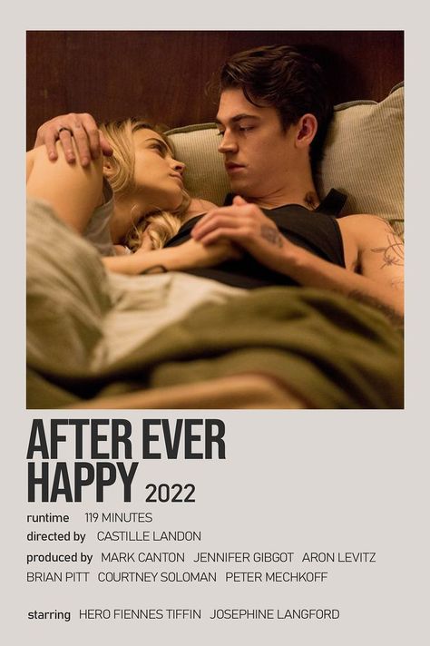 After Ever Happy Movie Poster, It Only Happens In The Movies, After Movie Poster, After Ever Happy Movie, After Everything Movie, Louise Lombard, After Ever Happy, Chance Perdomo, Hero Fiennes-tiffin And Josephine