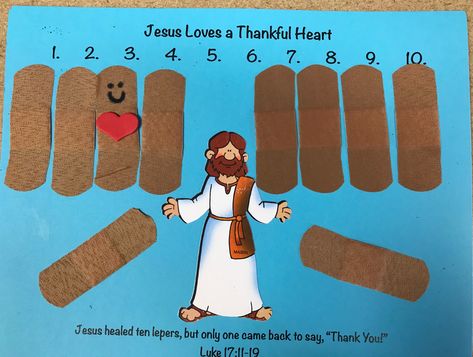 The 10 Lepers Craft, Jesus Heals 10 Lepers Craft Preschool, Ten Lepers Craft Sunday School, Jesus Heals 10 Lepers Craft, 10 Lepers Craft For Kids, 10 Lepers Craft, Ten Lepers Craft, Kindergarten Sunday School, Toddler Sunday School