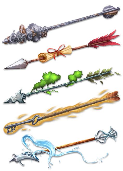 ArtStation - Magic Arrow Designs | Client Work Arrows Fantasy Art, Fantasy Arrow Design, Bow And Arrow Magic, Nature Bow And Arrow, Fancy Bow And Arrow, Arrow Concept Art, Fantasy Arrow, Arrow Design Art, Magic Arrow