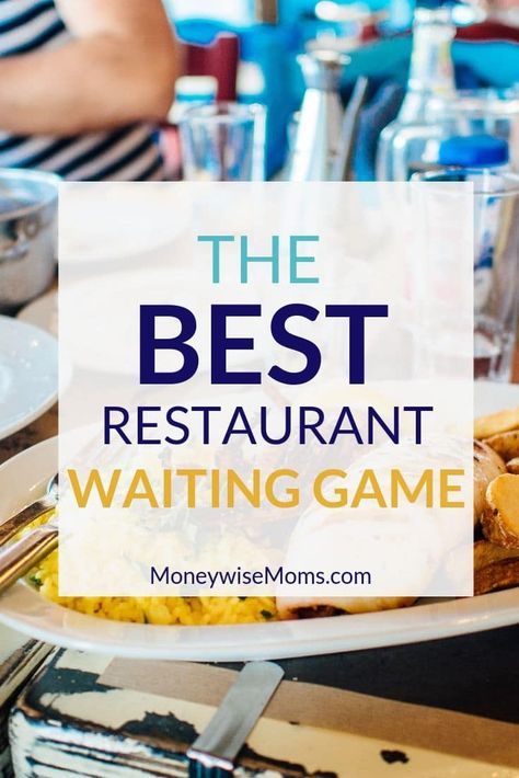 Games For Restaurants, Fun Games To Play At A Restaurant, Dinner Party Games At The Table Birthday, Games To Play At Restaurants For Adults, Games To Play At Dinner Table, Games To Play At A Restaurant, Table Games For Parties, Restaurant Kids Activities, Fun Table Games