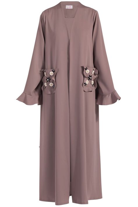 Abaya Pocket Design, Pocket Abaya Designs, Pocket Abaya, Abaya Modern Style, Dresses Ideas For Women, Abayas Collection, Abaya Pattern, Abaya Collection, Simple Summer Dresses