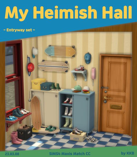 [KKB'sMM]My Heimish Hall | Patreon Sims 4 Pack, Sims 4 Furniture, Mods Sims 4, Furniture Cc, Sims Packs, Sims 4 Bedroom, Sims 4 Clutter, Sims 4 House Building, Free Sims 4