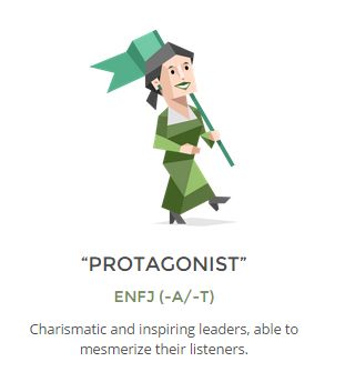 "The Protagonist" ENFJ The Protagonist Enfj, Enfj Protagonist, Enfj Female, Enfj Personality, Enfj T, Mbti Character, Myers–briggs Type Indicator, Female Avatar, Myers Briggs Type