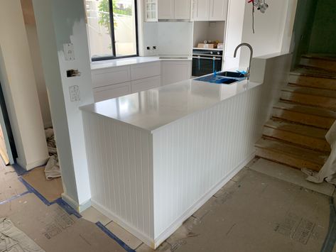 Robina unit kitchen, Gold Coast
this little one is in our shaker panel white semi gloss 2 pac, features a vj board to the back of the kitchen and Caesarstone Statuario Maximus 20mm stone top
#classiquekitchen_vanities #smallkitchen #shakerkitchen #vjboard #whitekitchen Vj Backsplash, Vj Cupboard Doors, Vj Panelling Kitchen Island, Vj Panel Kitchen Splashback, Vj Panelling Kitchen Island Bench, Vj Board, Unit Kitchen, 2 Pac, Shaker Kitchen