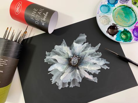 Alcohol Ink On Black Paper, Ink Tutorial, Doodle Paint, Alcohol Inks, Art Tutorial, Black Paper, Easy Tutorial, Fluid Art, Alcohol Ink