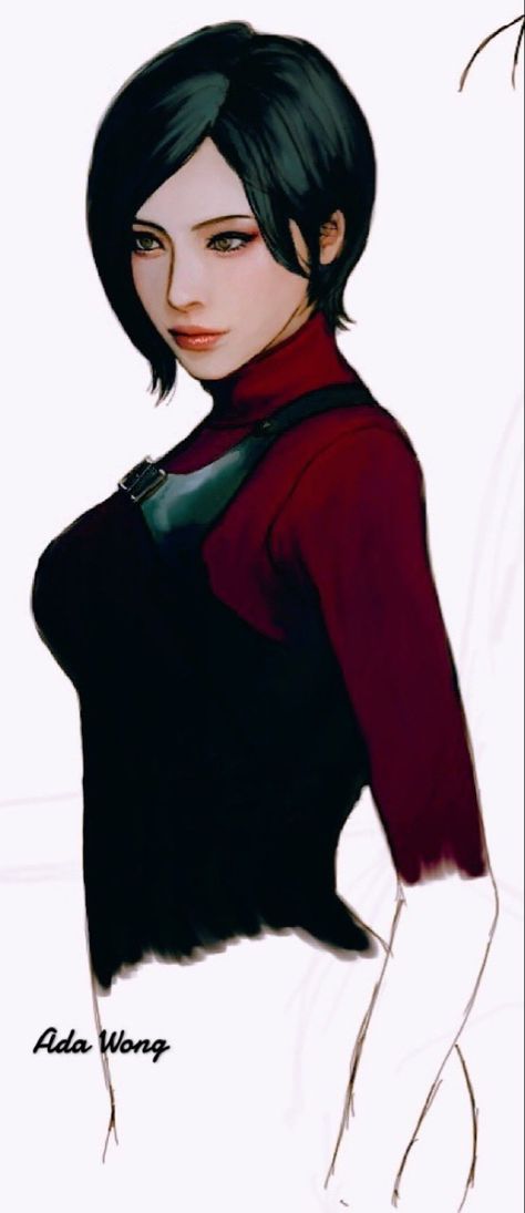 Ada Wong Drawing, Ada Wong Fanart, Ada Resident Evil, Anime Knight, Resident Evil Girl, Jill Valentine, Ada Wong, Woman Drawing, Amazing Spiderman