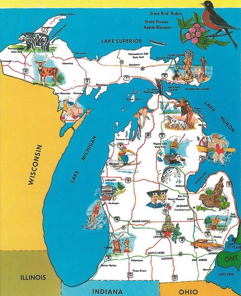 Vintage Travel Clip Art michigan | Vintage Michigan History Heritage Travel & Tourism Great Production ... Detour Village Michigan, Michigan Bucket List, Michigan Adventures, Upper Peninsula Michigan, Michigan Road Trip, Michigan Summer, Michigan Vacations, Michigan Travel, The Great Lakes