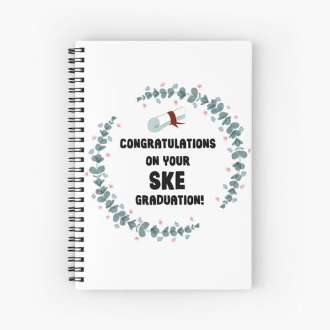 Get my art printed on awesome products. Support me at Redbubble #RBandME: https://www.redbubble.com/i/notebook/JW-congratulations-on-your-SKE-graduation-by-InkyKidArt/158798596.WX3NH?asc=u Graduation Journal, Graduation Design, Jw Gifts, Line Graphs, Notebook Design, A Journal, Trending Topics, Spiral Notebook, Paper Stock