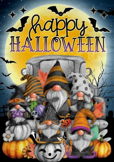 Crafts For Halloween, Happy Halloween Pictures, Diamond Dots, Diamond Art Kits, Halloween Gnome, Gem Art, Art And Crafts, Diy Rhinestone, Gems Art