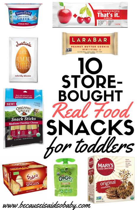 10 Store-Bought Real Food Snacks for Toddlers (And Adults) | These diaper bag snacks are perfect for on-the-go when you want to feed your toddler (or yourself) some real food! Snacks For Toddlers, Store Bought Snack, Real Food Snacks, Healthy Toddler Snacks, Meal Inspiration, Kid Snacks, Snacks Healthy, Cheese Snacks, Paleo Lunch