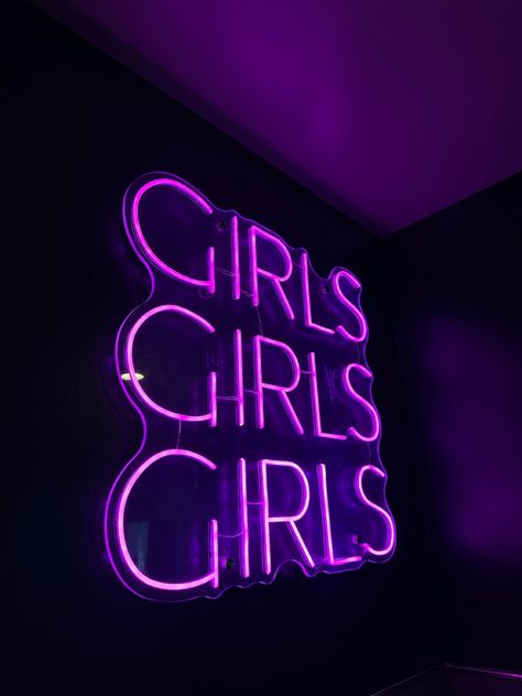 #neonsign #girlsroom #pink #aesthetic Aesthetic Rock, Pink Neon Sign, Pink Neon, Girl's Room, Neon Sign, Pink Aesthetic, Neon Pink, Neon Signs, Neon