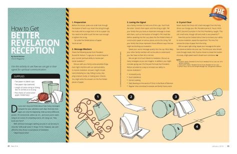 How to Get Better Revelation Reception Personal Revelation Lds, Lds Object Lessons, Yw Lesson, Lds Lessons, Personal Revelation, Family Home Evening, How To Get Better, Object Lessons, The Book Of Mormon