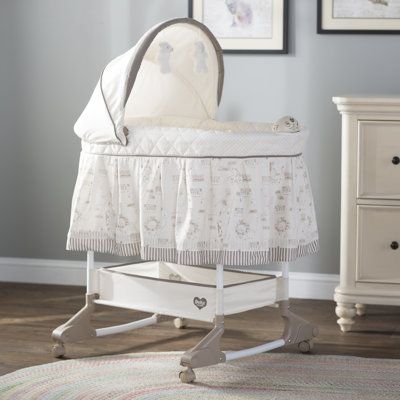 Cradles And Bassinets, Newborn Baby Bedding, Rocking Bassinet, Bedside Bassinet, Rocking Cradle, Quiet Room, Portable Crib, Bassinet Sheets, Large Storage Baskets