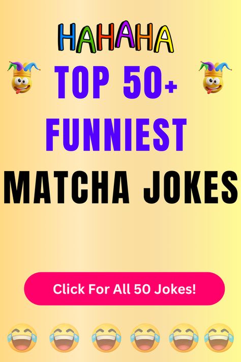 Check Out The Top 50+ Funny Matcha Jokes And Puns. Click For All 50+ Hilarious Matcha Jokes! Matcha Puns, Mountain Puns, Pun Jokes, Phone Jokes, Jokes And Puns, Puns Funny, Top Cruise, Best Matcha, Starting A Book