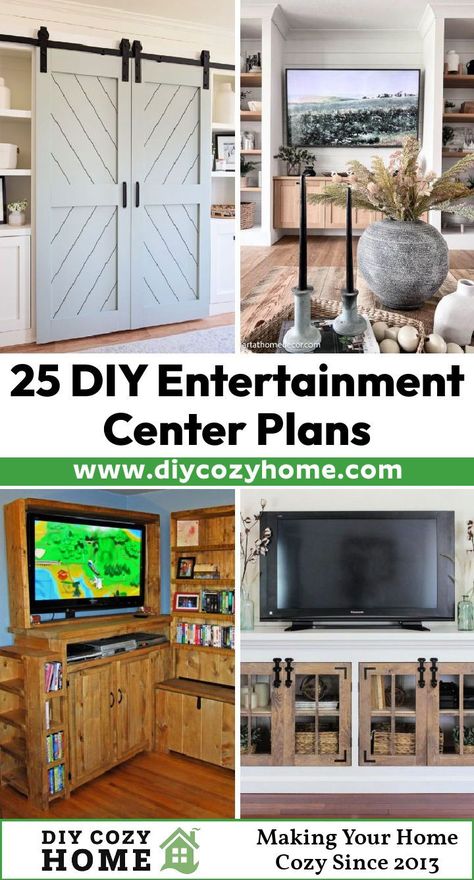 Entertainment Center Plans, Diy Entertainment, Diy Entertainment Center, Old Dressers, Entertainment Space, Get Creative, Entertainment Center, Naples, Build Your Own