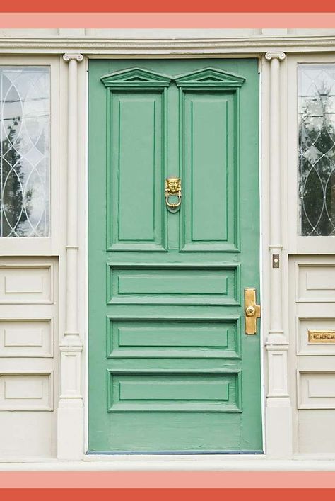 From traditional duos to unexpected pops of color, there are many options to choose from when painting your home exterior and front door. Get some inspiration from these expert-approved color combos. #decorinspo #homedecorideas #remodeltips #renovationideas Best Front Door Paint, Grey Front Door, Front Door Paint, Paint Color Combos, Color Combinations Home, Boost Curb Appeal, Best Front Doors, Door Paint, Front Door Paint Colors