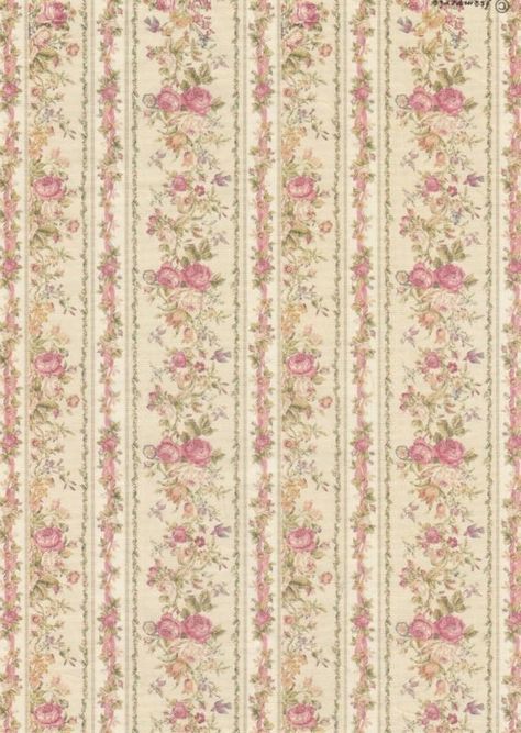 Vintage Roses Wallpaper, Vintage Wallpaper Patterns, Shabby Chic Wallpaper, Rice Paper For Decoupage, Victorian Wallpaper, Free Vintage Printables, Chic Wallpaper, Vintage Flowers Wallpaper, Roses Wallpaper