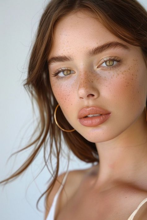 Low Contrast Face Makeup, Light Contrast Makeup, Medium Contrast Makeup Looks, Light Medium Contrast Makeup, Medium Contrast Makeup, Makeup Looks Glowy, Daily Makeup Looks, Going Minimalist, Contrast Makeup