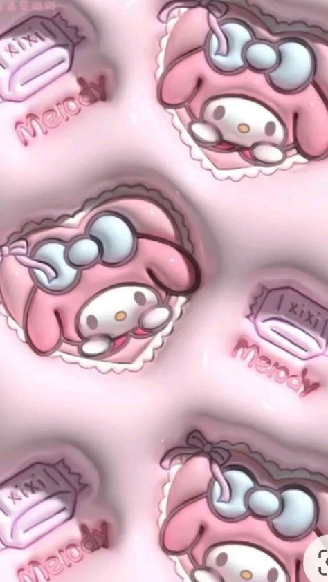 Sanrio Slime, Earthy Wallpapers, Bubble Wallpapers, Pink Hello Kitty Wallpaper Iphone, 3d Wallpaper Cute, Pink Wallpaper Hello Kitty, Beautiful Summer Wallpaper, 3d Wallpaper Iphone, Jelly Wallpaper