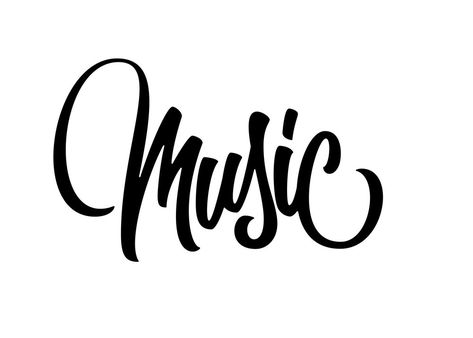 Music — Jeremy Friend - Custom Lettering & Typography Two Word Quotes, Dancing Clipart, Music Letters, Doodle Quotes, Inspiration Tattoo, Music Words, Up Tattoo, Typography Lettering, Logo Style