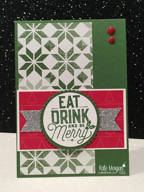 Stampin Up Quilted Christmas Dsp Cards, Kate Morgan, Stampin Up Easter Cards, Quick And Easy Cards, Stampin Up Easter, Dsp Cards, Easy Cards, Ready For Christmas, Quick Cards