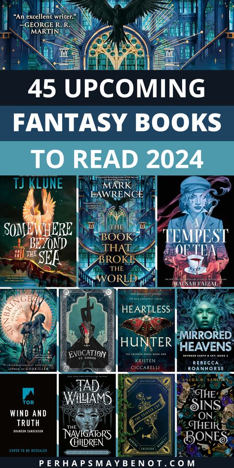 With the new year comes new and exciting fantasy books. From highly-anticipated installments to popular series to sizzling romantic fantasies, this curated list has 45 must-read fantasy books coming out in 2024 that you need on your TBR list #books #fantasy Ya Books To Read Fantasy Novels, Fantasy Book Challenge, New Books 2024, Fantasy Book Inspiration, Fantasy Book Ideas, Romantasy Books, 2024 Books, Books 2024, Best Books 2024