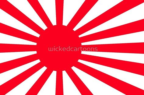 Show off your favorite flag. • Millions of unique designs by independent artists. Find your thing. Rising Sun Flag, Imperial Japanese Army, Japanese Flag, The Rising Sun, Edo Period, Rising Sun, National Flag, Hardcover Notebook, Chiffon Shirt