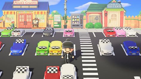 Car Park, Car Parking, Animal Crossing, Cars, Animals, Design