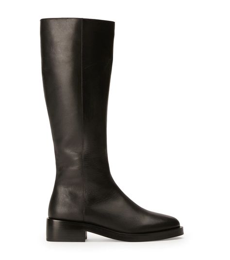 Torres Black Como Calf Boots | Boots | Tony Bianco USA | Tony Bianco Tony Bianco Boots, Long Black Boots, Thigh High Boots Flat, Shop Boots Online, Shop Boots, Embellished Heels, Metallic Shoes, Tony Bianco, Leather Finish