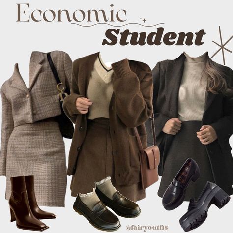 Dark Adecamia Fashion, Accounting Student Outfit, Accounting Outfit Women, History Major Aesthetic Outfits, Infp Aesthetic Outfit, Infp Fashion, Dark Academia Cardigan, Mbti Style, Corporate Siren