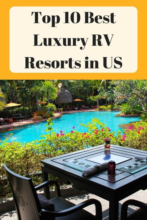 Best Rv Parks In Us, Resorts In The Us, Luxury Rv Resorts, Rv Glamping, Rv Travel Destinations, Airstream Basecamp, Vrbo Host, Rv Traveling, Unique Stays