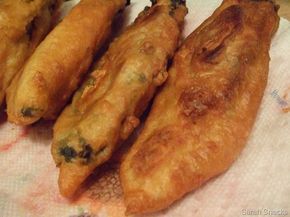 Hatch Chili Rellenos breaded in beer batter Chile Rellanos, Chili Rellanos, Neck Bones Recipe, Pork Neck Bones Recipe, Veggie Tempura, Stuffed Chili Relleno Recipe, Hatch Green Chili Recipe, Hatch Chili Recipes, Hatch Chile Recipes