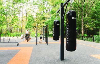 Punchbags - street workout park, Kenguru Pro Sport Park Design, Calisthenics Equipment, Landscape Architecture Park, Playground Workout, Street Light Design, Box Park, Workout Calisthenics, Fitness Park, Fitness Trail