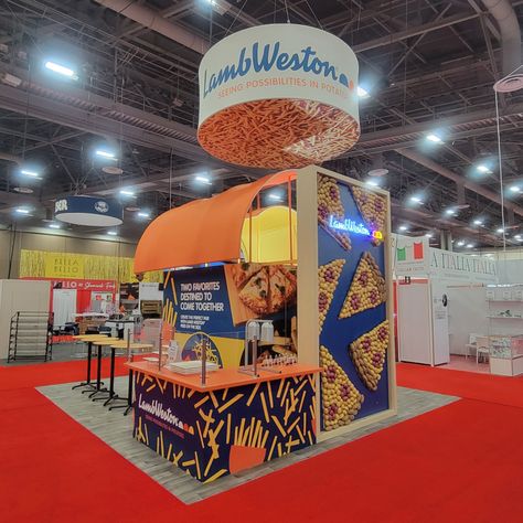 🍕🥔🍠 PIZZA POTATO WALL 🍠🥔🍕
.
.
.
#PizzaExpo #PizzaToday #PizzaCon #Expo Food Expo Booth, Food Expo Booth Design, Expo Booth Design, Food Expo, Exhibition Booth Design, Show Booth, Tradeshow Booth, Exhibition Booth, Creative Challenge