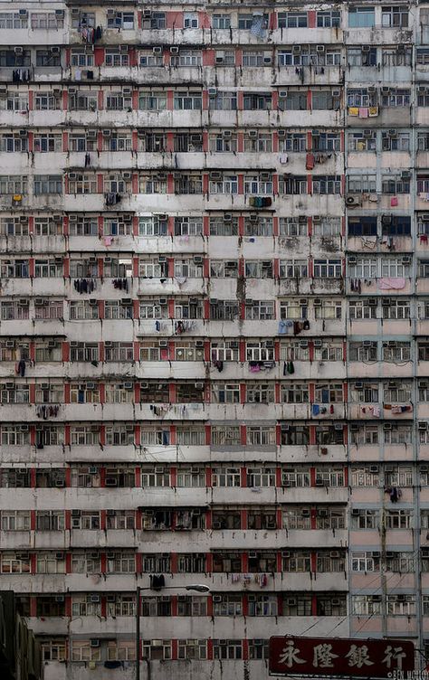 Old Hong Kong Aesthetic, Quarry Bay Hong Kong, Hong Kong House, Building Texture, Critical Regionalism, Hong Kong Slums, Hong Kong Building, Hong Kong Architecture, Quarry Bay