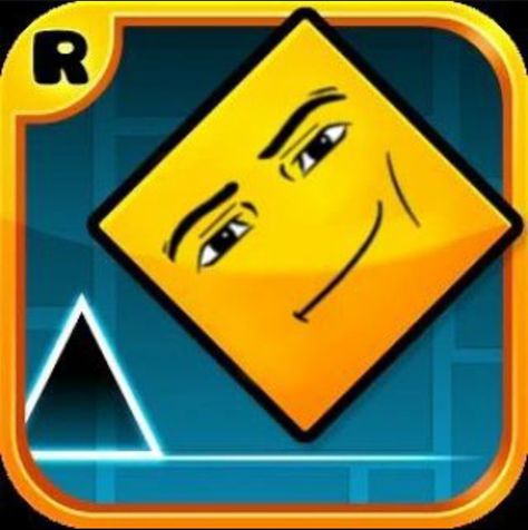 Geometry Dash Wallpaper, Geometry Dash Lite, Roblox Man Face, Computer Theme, Dora Funny, Roblox Face, Genos Wallpaper, Geometry Dash, Cursed Memes