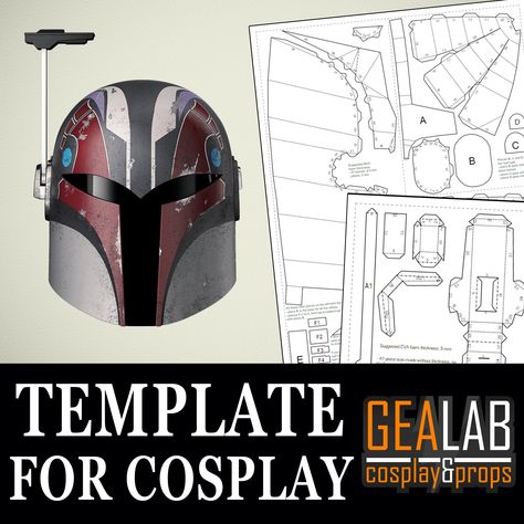 Pepakura Helmet, Foam Cosplay, Star Wars, Ships, The Unit, United States