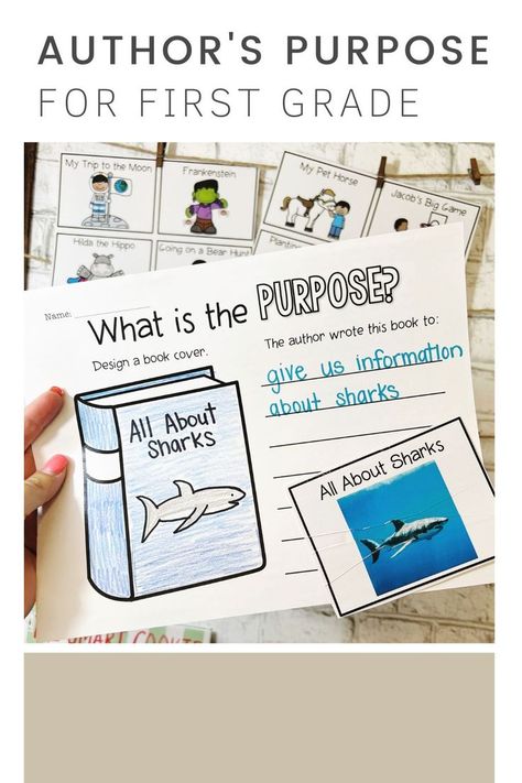 Authors Purpose Activities First Grade, Ela 1st Grade Activities, Author's Purpose Anchor Chart 1st Grade, Authors Purpose 1st Grade, Author's Purpose 2nd Grade, Authors Purpose First Grade, Authors Purpose Activities 2nd, Authors Purpose Anchor Chart, Authors Purpose Activities