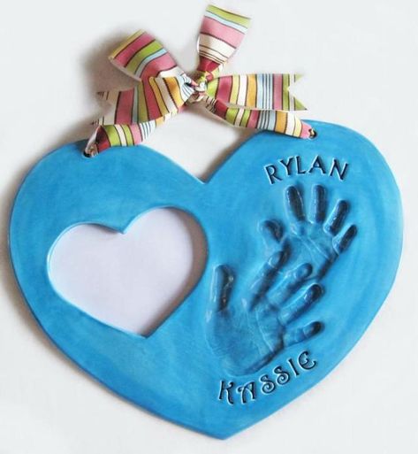 10 Sweet Ideas for Celebrating Baby's First Valentine's Day Crafts Valentines, Salt Dough Crafts, Dough Ideas, Diy Father's Day Gifts, Father's Day Diy, Salt Dough, Fathers Day Crafts, Mothers Day Crafts, Baby Crafts