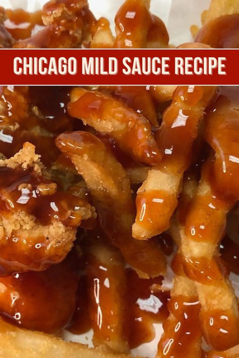 Chicago Mild Sauce, Chicago Mild Sauce Recipe, Mild Sauce Recipe, Mild Sauce, Chicken Wing Sauces, Homemade Sauce Recipes, Bbq Sauces, Hot Sauce Recipes, Condiment Recipes