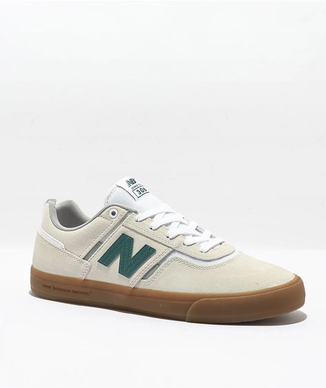 New Balance Numeric 306 Jamie Foy Sea Salt & Teal Skate Shoes New Balance Skate Shoes, New Balance Numeric 306, Trending Shoes For Men, Jamie Foy, Casual White Sneakers, Blazer 77, New Balance Numeric, Classic Vans, Dad Fashion