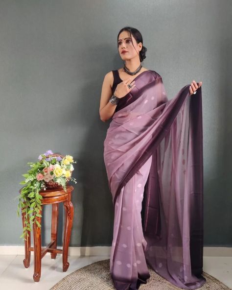 Price 1495/-❣️ whatsapp us on +917624087110✔️ Partywear one minute ready to wear saree #ReadyToWearSaree #PartyWearSaree #InstantGlam #EffortlessElegance #OneMinuteSaree #QuickFashion #SareeStyle #FastFashion #SareeLove #FashionOnTheGo #SareeInSeconds #GlamInNoTime #SareeFashion #ChicAndQuick #SareeGoals Draped Sarees, Stretchable Blouse, Fancy Lehenga, Floral Sarees, Sambalpuri Saree, Cutwork Saree, Gota Patti Saree, Quick Fashion, Sequin Saree