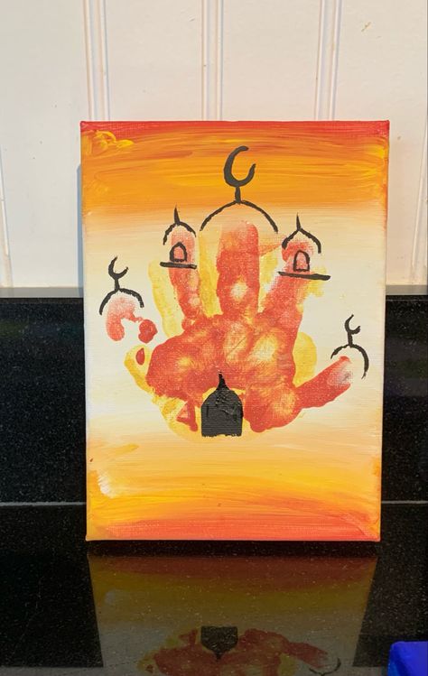 Awal Muharram Art And Craft, Eid Kids Activities, Eid Activities For Babies, Eid Art And Craft For Preschool, Islamic Arts And Crafts, Art And Craft Ramadhan, Eid Crafts For Preschool, Eid Activity For Preschool, Eid Crafts Ideas