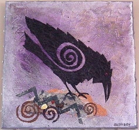 raven and crow symbols | Via Denise Greenberg Crows And Ravens, Young Dylan, Quoth The Raven, Native American Symbols, Jackdaw, Raven Art, Crows Ravens, 1 Tattoo, Loud House