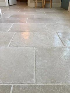 Limestone Flooring Kitchen, Porceline Tile, Limestone Bathroom Floor, Plain English Kitchen, Limestone Floor Tiles, Stone Tile Flooring, Paver Tiles, Time Poster, Devol Kitchens