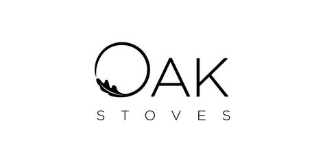 Oak Stoves on Behance Oak Logo Ideas, Oak Logo Design, Oak Leaf Logo, Oak Tree Logo Design, Oak Tree Logo, Oak Logo, White Oak Leaf, Tree Logo Design, Geometric Logo Design