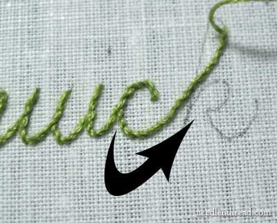 Stem stitch is a beautiful rope-like hand embroidery stitch that works great for writing with a needle and thread. Tutorial. Hand Embroidery Letters, Stem Stitch, Embroidery And Cross Stitch, Embroidery Letters, Embroidery Stitching, Crazy Quilting, Needle Crafts, Embroidery Hand, A Stitch In Time