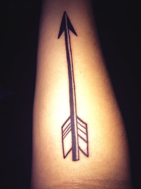 Arrow tattoo. For me is symbolizes my heritage, it is the Native American symbol for protection, and is a statement of a forward journey. Symbol For Protection, Native American Symbol, Native American Symbols, Indian Tattoo, Arrow Tattoo, Body Modifications, My Heritage, Deathly Hallows Tattoo, Love Images