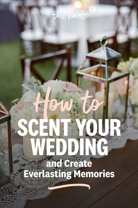 How To Make Your Wedding Smell Good, Wedding Day Scent, Wedding Scents Fragrance, Wedding Experience Ideas, Wedding Scents, Scented Wedding, Wedding Guest Experience, Wedding Scent, Best Smelling Flowers