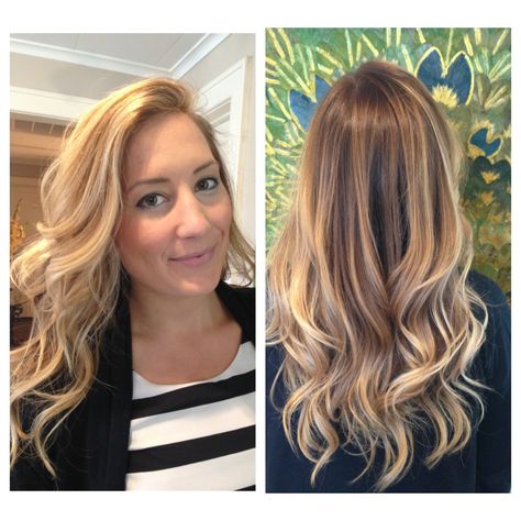 Blonde dimensions and blonde Balayage with a blonde ombre base and highlights summer waves summer hair Blake Lively hair inspired Mermaid Highlights, Blake Lively Hair Color, Blonde Dimension, Sombre Balayage, Blonde Sombre, Blake Lively Hair, Darker Hair, Bright Blonde Hair, Highlights Summer